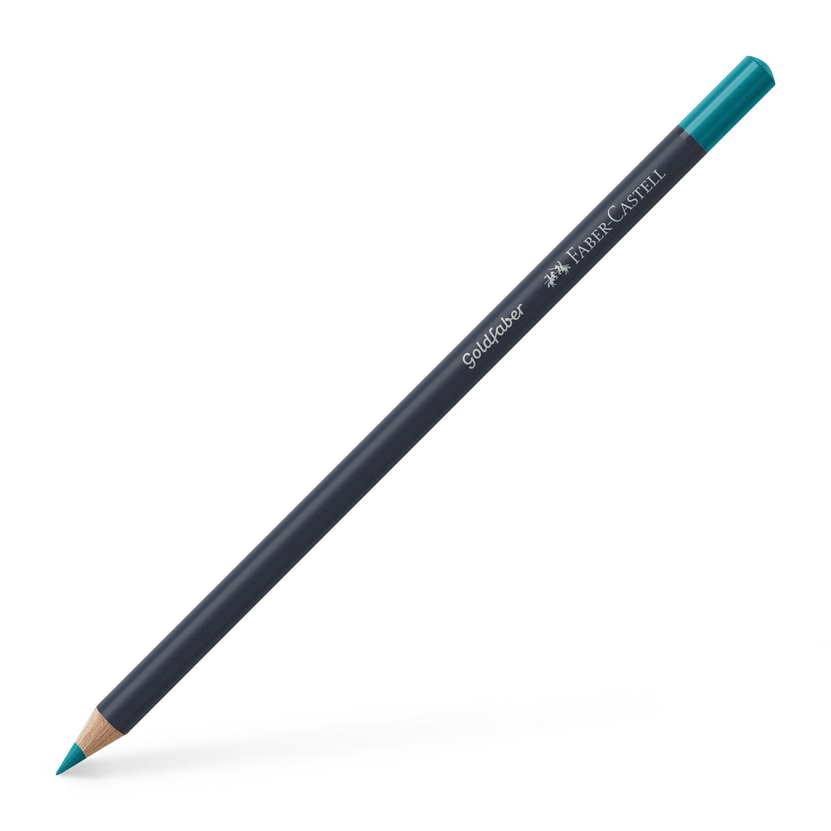 Lápis de cor Faber-Castell Goldfaber 154 - Turquesa cobalto claro