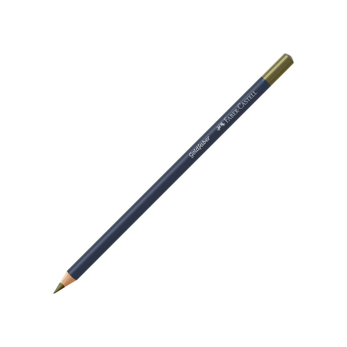 Lápis de cor Faber-Castell Goldfaber 173 - Verde oliva amarelado