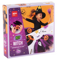 Fantasia de Bruxa APLI Kids — kit criativo de Halloween para montar e decorar