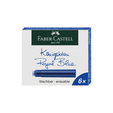 Cartuchos de tinta - 6 unidades Faber-Castell - Azul