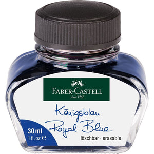 Tinta para caneta de aparo - 30 ml Faber-Castell - Azul