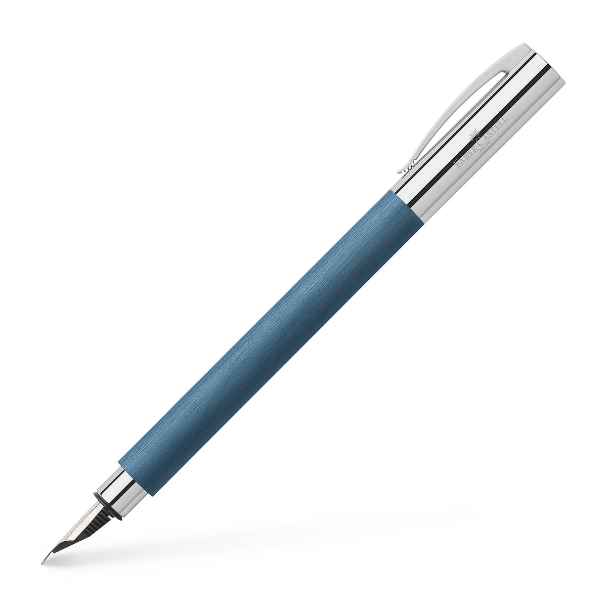 Caneta de aparo Faber-Castell Ambition - Resina azul