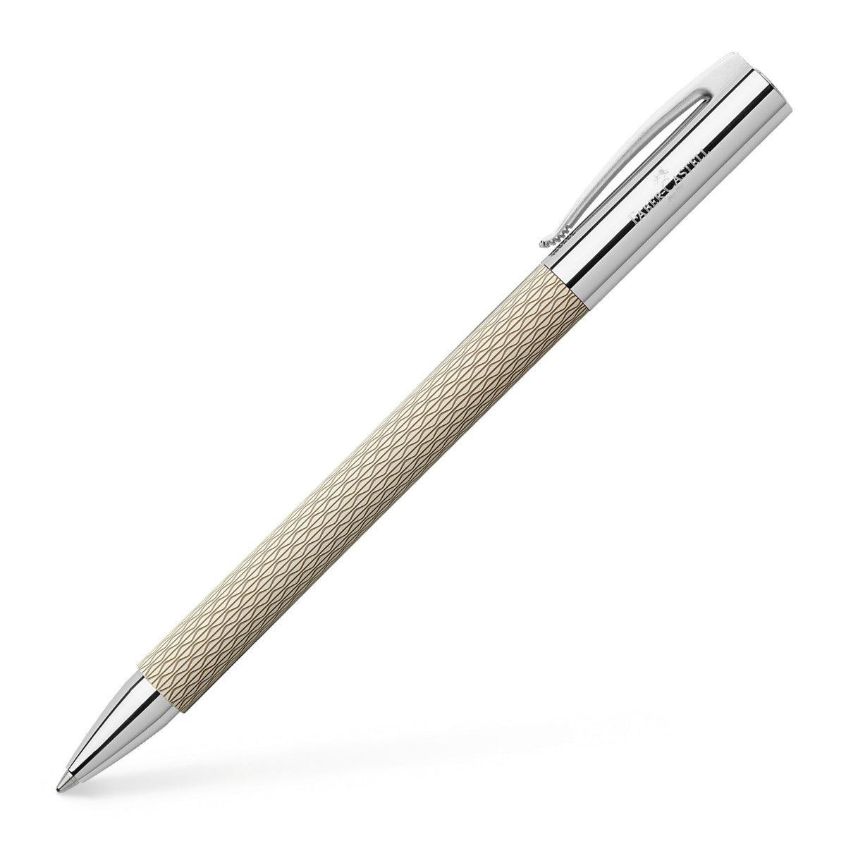 Esferográfica Faber-Castell Ambition - OpArt Areia Branca