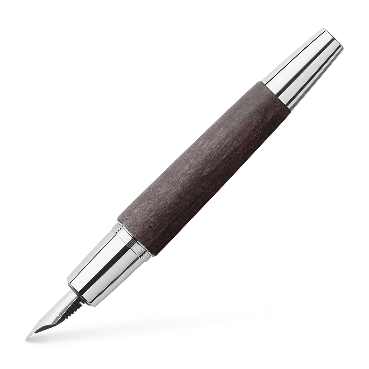 Caneta de aparo Faber-Castell e-motion - Madeira de pereira preta