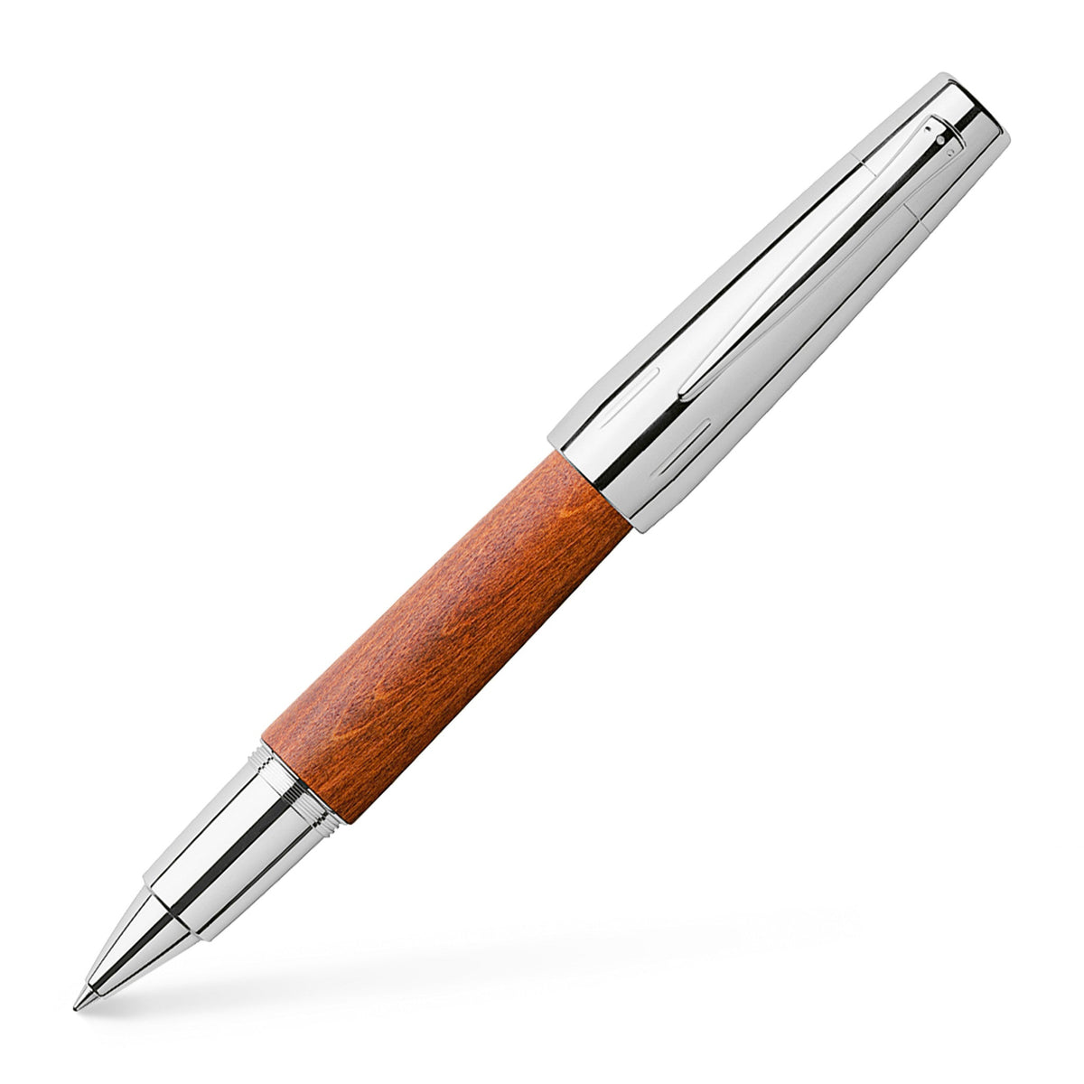 Roller Faber-Castell e-motion - Madeira de pereira castanha