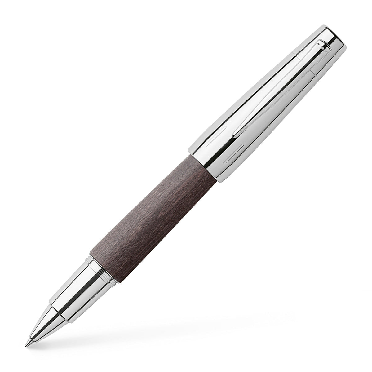 Roller Faber-Castell e-motion - Madeira de pereira preta