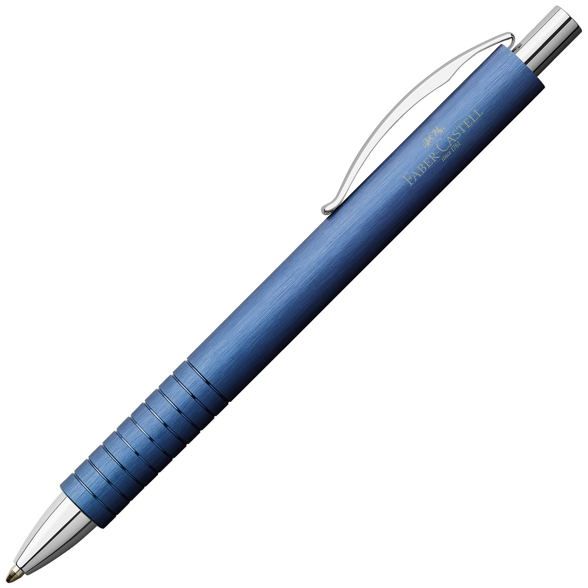 Esferográfica Faber-Castell Essentio - Alumínio azul