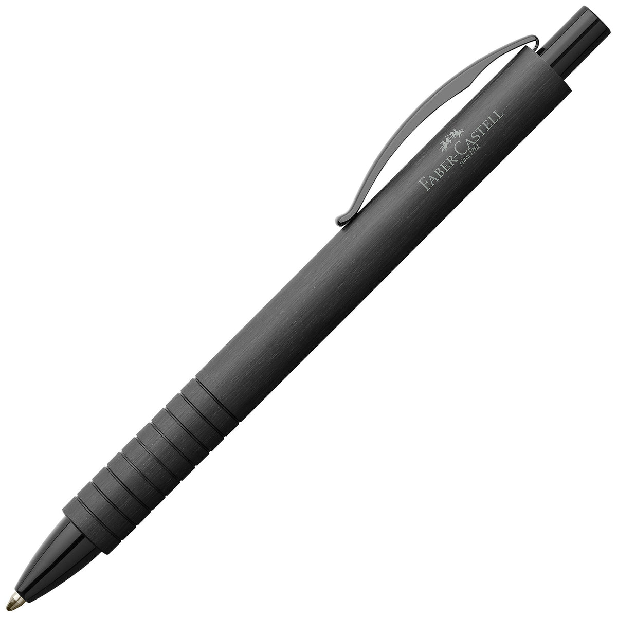 Esferográfica Faber-Castell Essentio - Alumínio preto