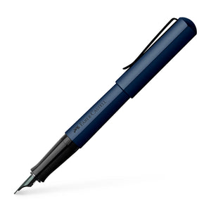 Caneta de aparo Faber-Castell Hexo - Azul mate