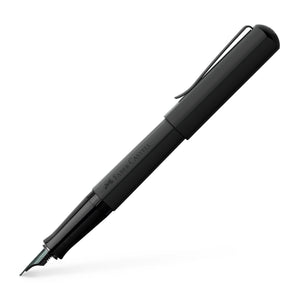 Caneta de aparo Faber-Castell Hexo - Preto mate