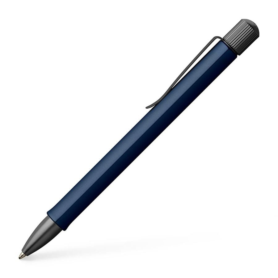 Esferográfica Faber-Castell Hexo - Azul mate