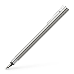 Caneta de aparo Faber-Castell Neo Slim - Aço brilhante