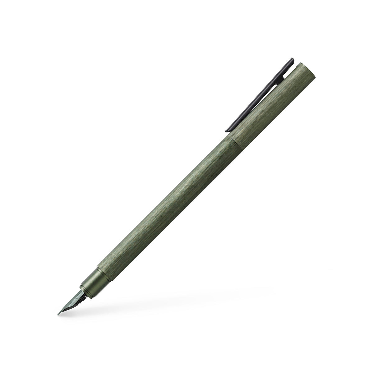 Caneta de aparo Faber-Castell Neo Slim - Alumínio verde mate