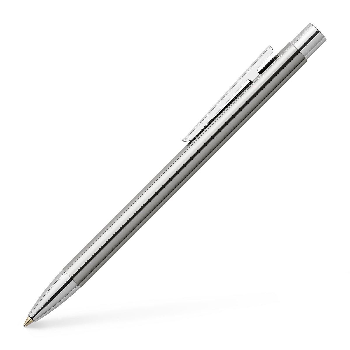 Esferográfica Faber-Castell Neo Slim - Aço brilhante