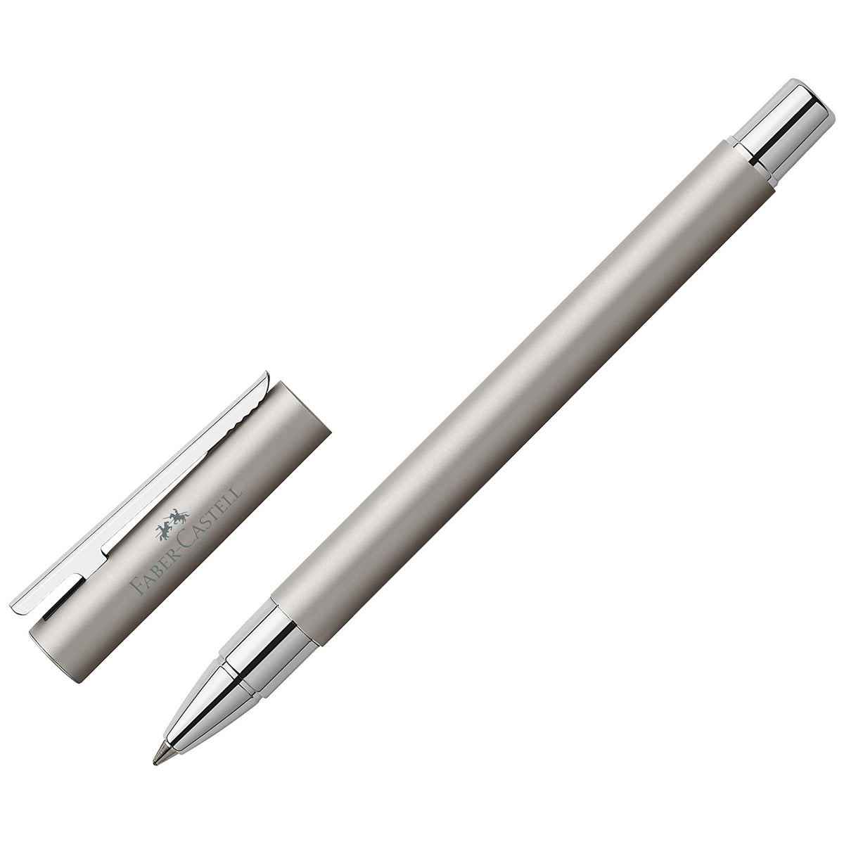 Roller Faber-Castell Neo Slim - Aço mate