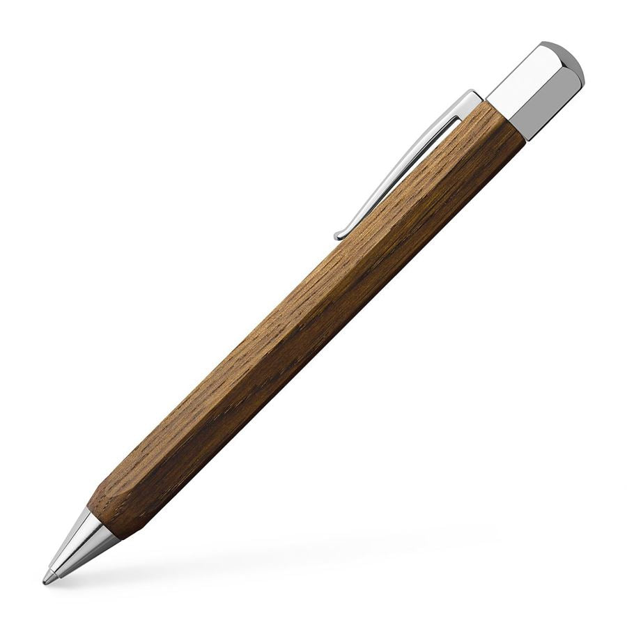 Esferográfica Faber-Castell Ondoro - Madeira de carvalho