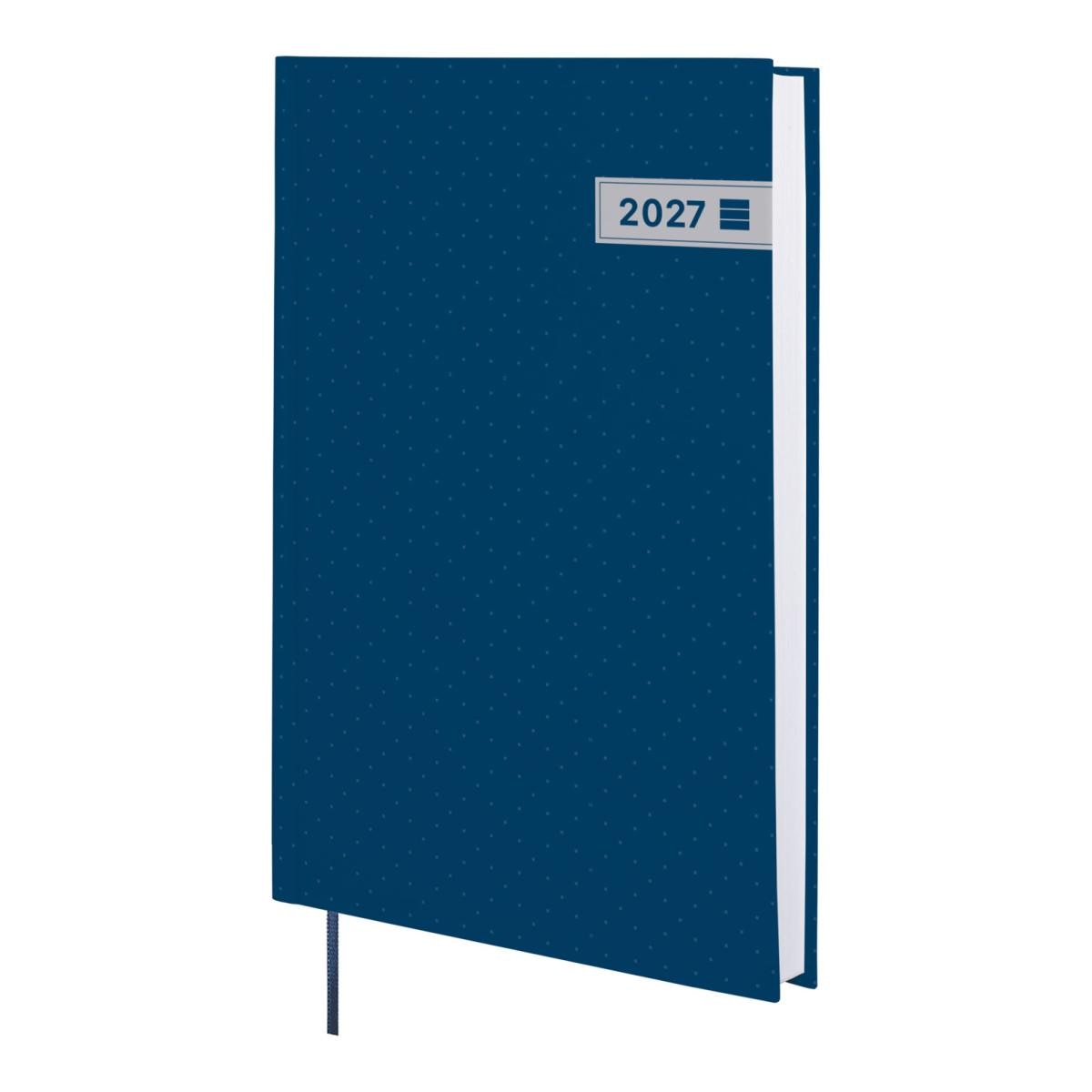 Agenda diária Finocam Dynamic Porto 2027 azul — capa