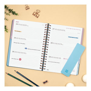 Agenda Finocam Optimal 2027 azul B5 176 × 250 mm