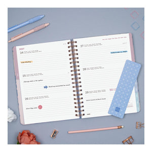 Agenda Finocam Optimal 2027 cinzenta B5 176 × 250 mm — imagem 3