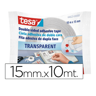 Fita dupla face Tesa 10MT x 15mm - Papelaria Encantada
