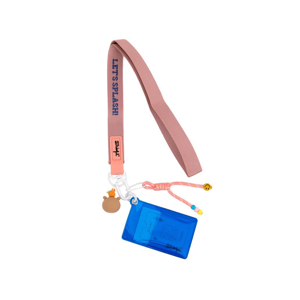 Fita Lanyard com Porta-cartões - Capivara - Mr. Wonderful - Papelaria Encantada