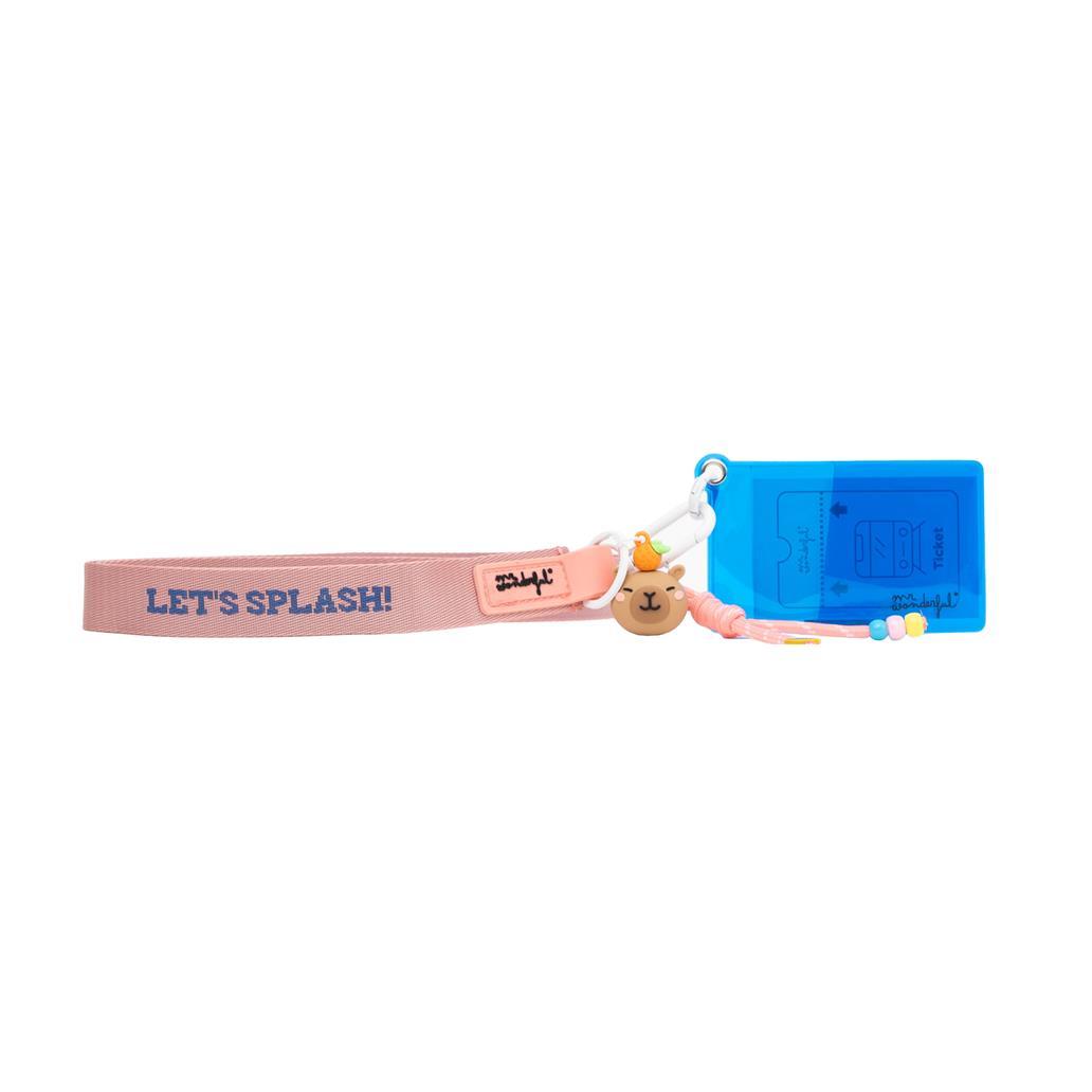 Fita Lanyard com Porta-cartões - Capivara - Mr. Wonderful - Papelaria Encantada