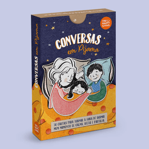 Flashcards - Conversas em Pijama - The Happy Gang - Papelaria Encantada
