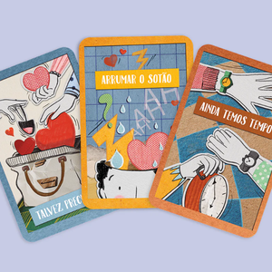 Flashcards - Conversas em Pijama - The Happy Gang - Papelaria Encantada