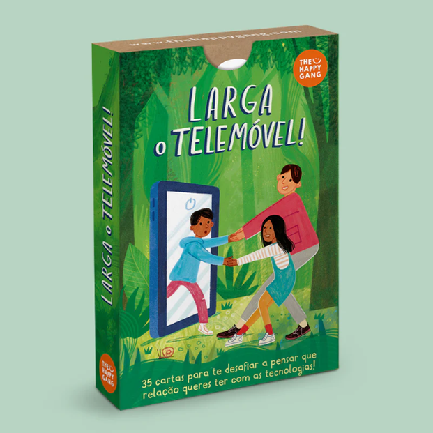 Flashcards - Larga o Telemóvel - The Happy Gang - Papelaria Encantada