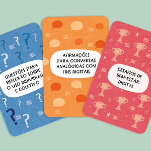 Flashcards - Larga o Telemóvel - The Happy Gang - Papelaria Encantada