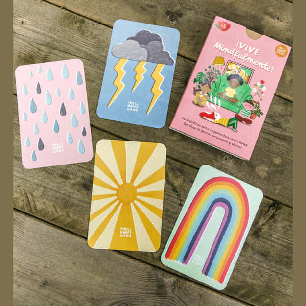 Flashcards - Vive Mindfulmente! - The Happy Gang - Papelaria Encantada