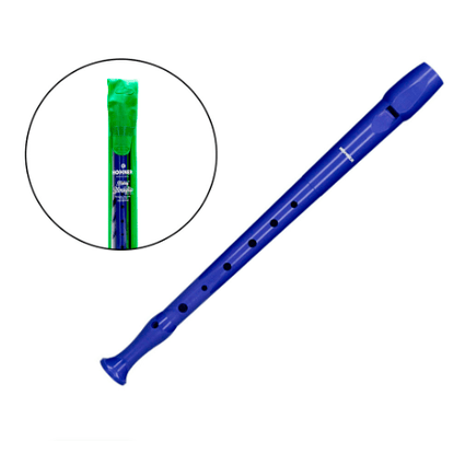 Flauta Hohner Azul - Papelaria Encantada