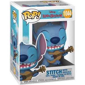 Funko Pop Disney Lilo & Stitch - Stitch con Ukelele 1044 - Papelaria Encantada