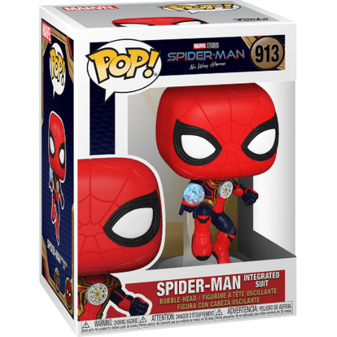 Funko Pop Marvel Spider-man No Way Home Spider-Man Integrated Suit 913 - Papelaria Encantada