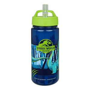 Garrafa de plástico Mundo Jurássico 500ml - Papelaria Encantada