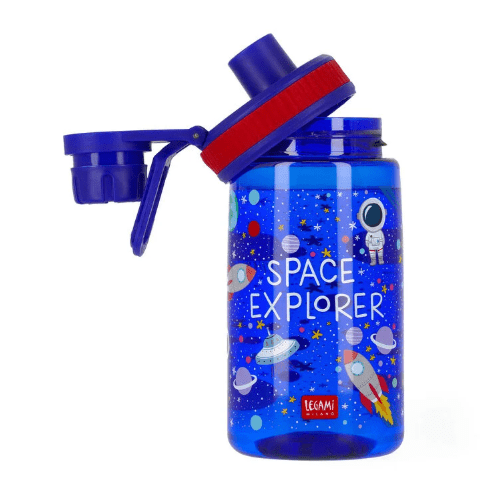 Garrafa Infantil Espaço - Vamos Beber! Legami - Papelaria Encantada