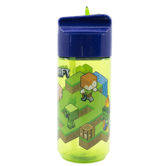 Garrafa Minecraft 430ML - Papelaria Encantada
