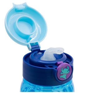 Garrafa plástico Stitch & Angel 510ml - Papelaria Encantada