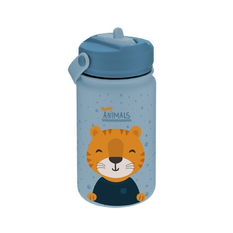 Garrafa térmica 330ml Aurea kids - Tigre - Papelaria Encantada
