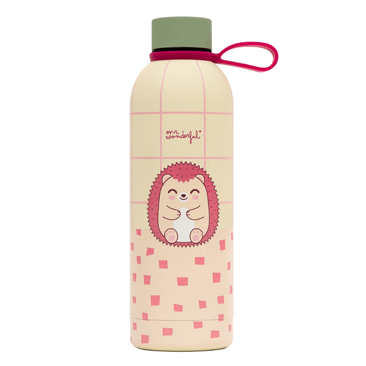 Garrafa Térmica 500ml - Ouriço Mr wonderful - Papelaria Encantada