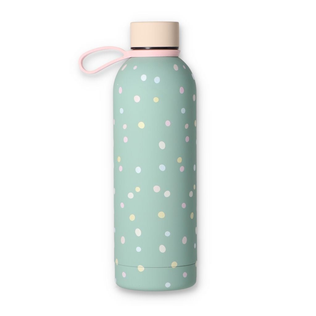 Garrafa Térmica 500ml - Polka Dots - Papelaria Encantada