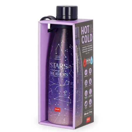 Garrafa térmica 500ML Stars - Legami - Papelaria Encantada