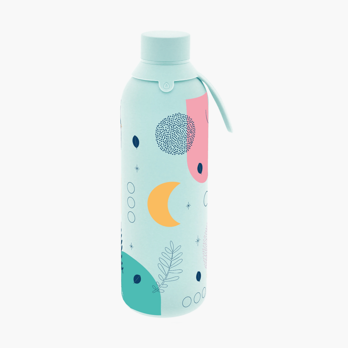 Garrafa térmica Color Flow - Mint - 750ML - Papelaria Encantada