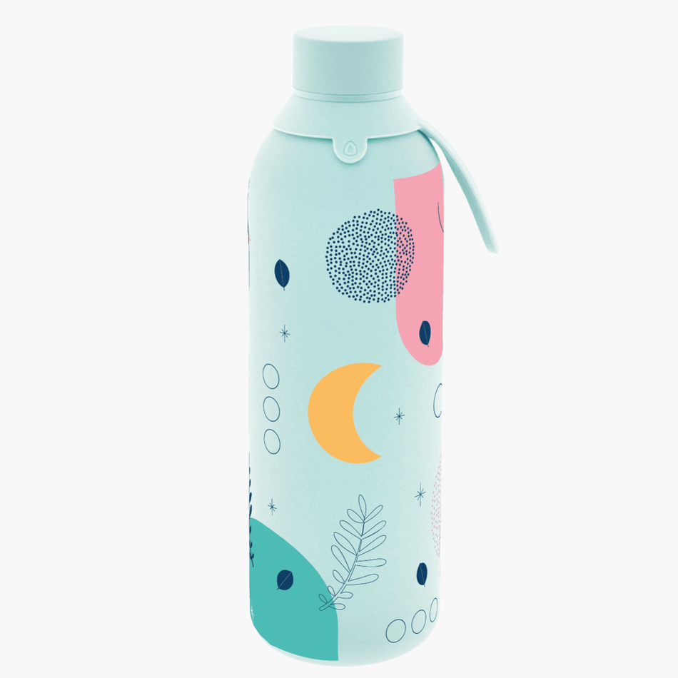 Garrafa térmica Color Flow - Mint - 750ML - Papelaria Encantada
