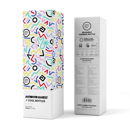 Garrafa térmica Cool Bottles Allegra 500ml - Papelaria Encantada