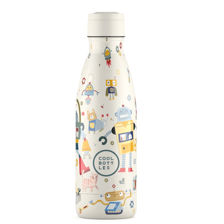 Garrafa térmica Cool Bottles Kids Messy Robots 350ML - Papelaria Encantada