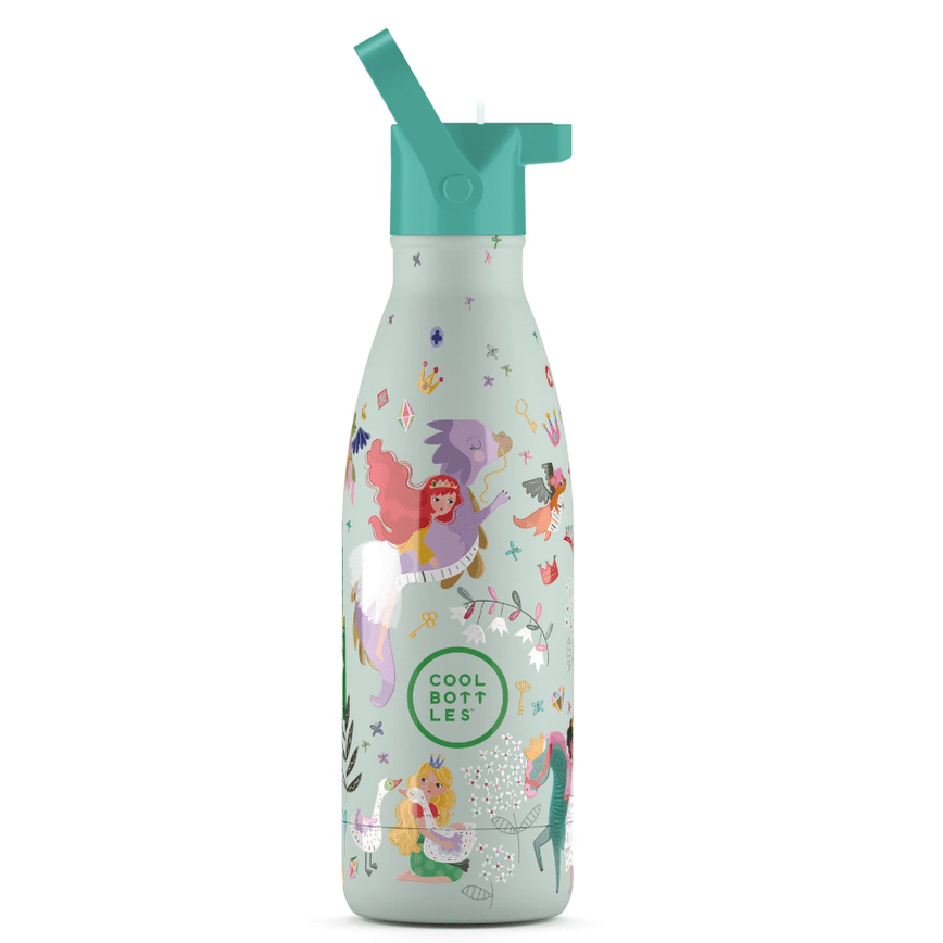Garrafa térmica Cool Bottles Kids Princess Kingdom 350ML - Papelaria Encantada