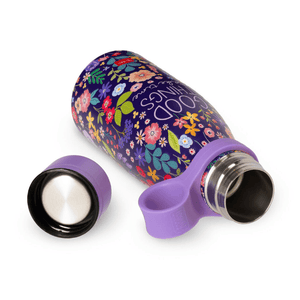Garrafa térmica Flores 300ML Legami - Papelaria Encantada