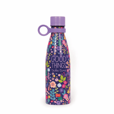 Garrafa térmica Flores 500ml Legami - Papelaria Encantada