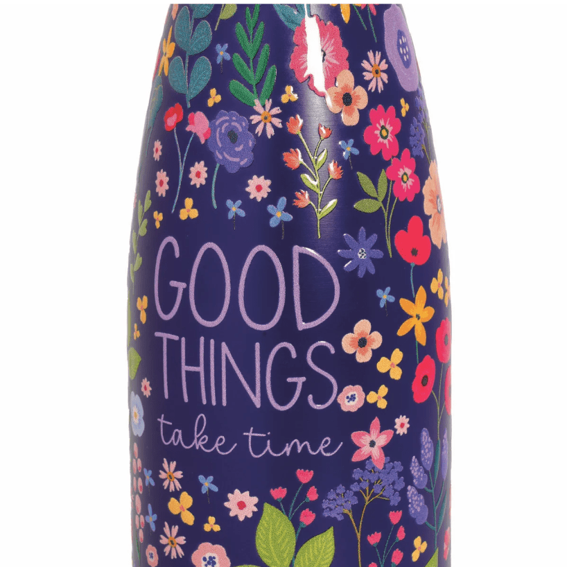 Garrafa térmica Flores 500ml Legami - Papelaria Encantada